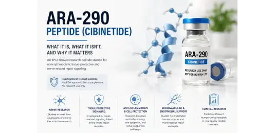 ARA-290 Peptide: What It Is, What It Isn’t, and Why It Matters