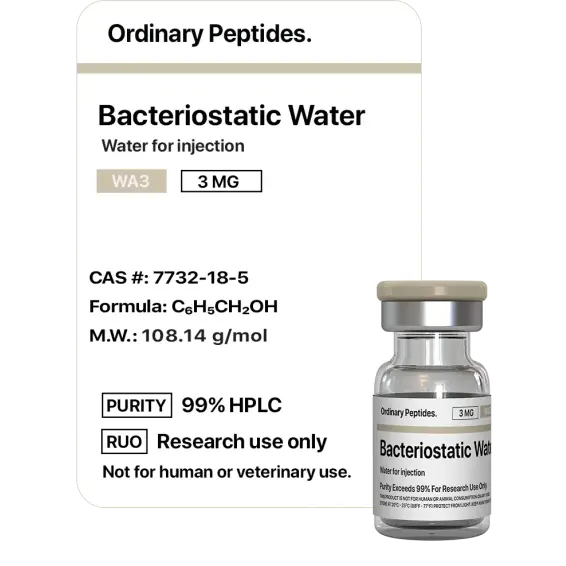 Bacteriostatic water