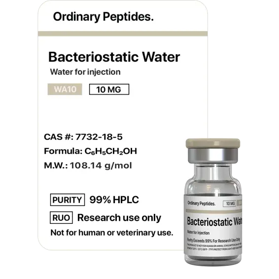 Bacteriostatic water